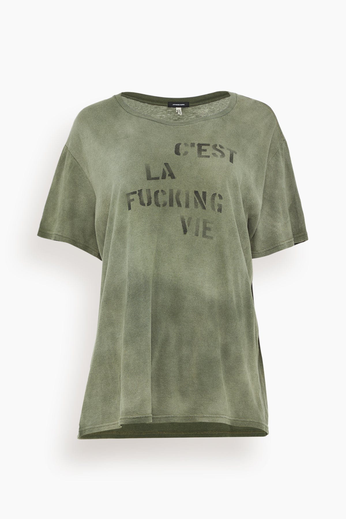 C est La Fucking Vie Boy Tee in Olive – Hampden Clothing