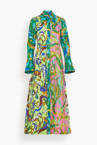 Alemais Dresses Yvette Shirtdress in Multi