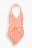 Lemlem Lidya One Piece Swimsuit in Tigist Flame
