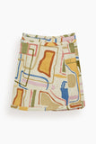 Hunter Bell Powell Skirt in Montauk Tapestry