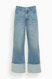 Sea Zayna Denim Straight Leg Jean in Blue