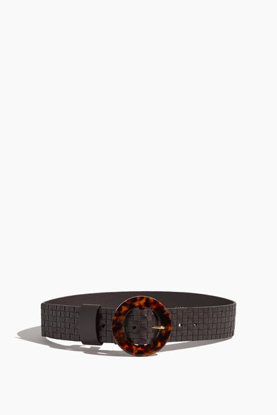 Louise Leather Belt in Brown