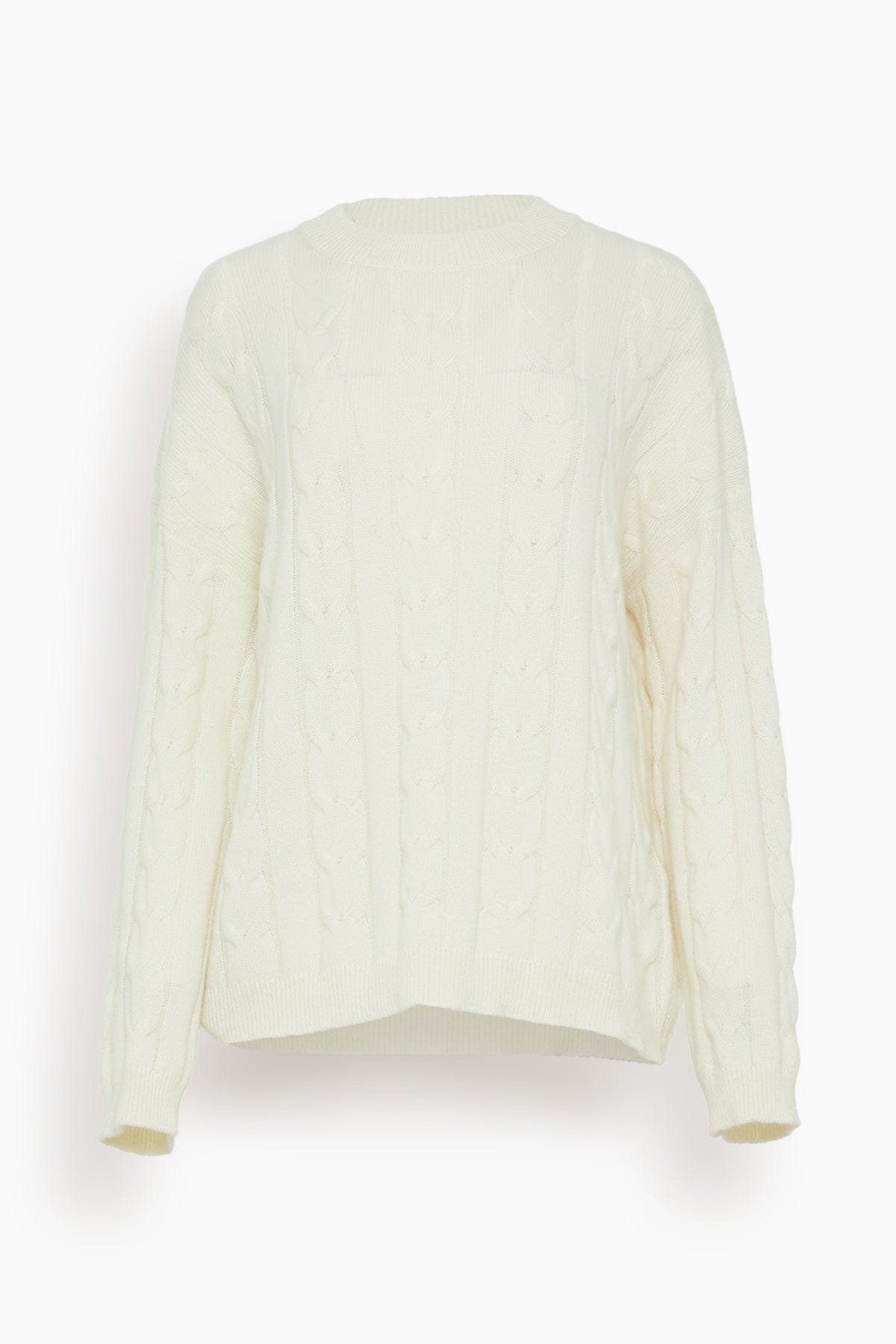 Lisa Yang Sweaters Vilma Sweater in Cream Lisa Yang Vilma Sweater in Cream