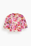 Ulla Johnson Tops Suri Blouse in Azalea Ulla Johnson Suri Blouse in Azalea