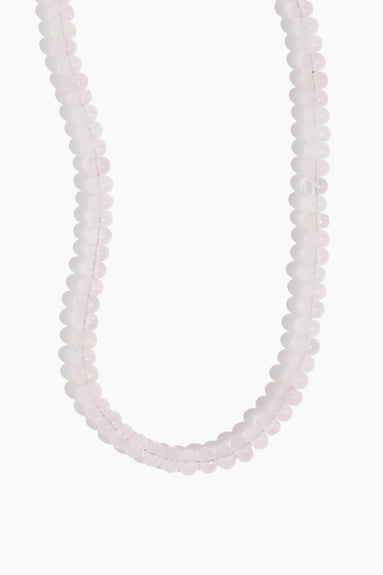 Theodosia Necklaces Candy Necklace in Smooth Rose Quartz