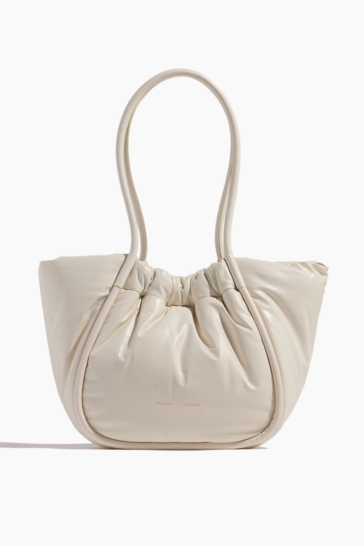 Proenza Schouler Tote Bags Large Puffy Nappa Ruched Tote in Ivory Proenza Schouler Large Puffy Nappa Ruched Tote in Ivory