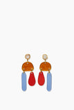 Lizzie Fortunato Sun and Sea Earrings in Multi