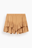 Etoile Isabel Marant Jocadia Shorts in Caramel