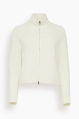 Lisa Yang Sadie Zip Cardigan in Cream – Hampden Clothing