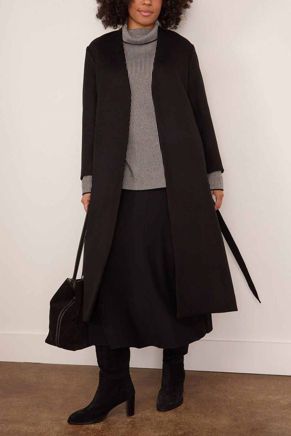 A.Emery Veronique Coat in Black