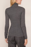 A.Emery Wynter Top in Mid Grey Melange