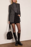 A.Emery Blanche Blazer in Black Check