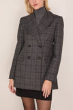 A.Emery Blanche Blazer in Black Check
