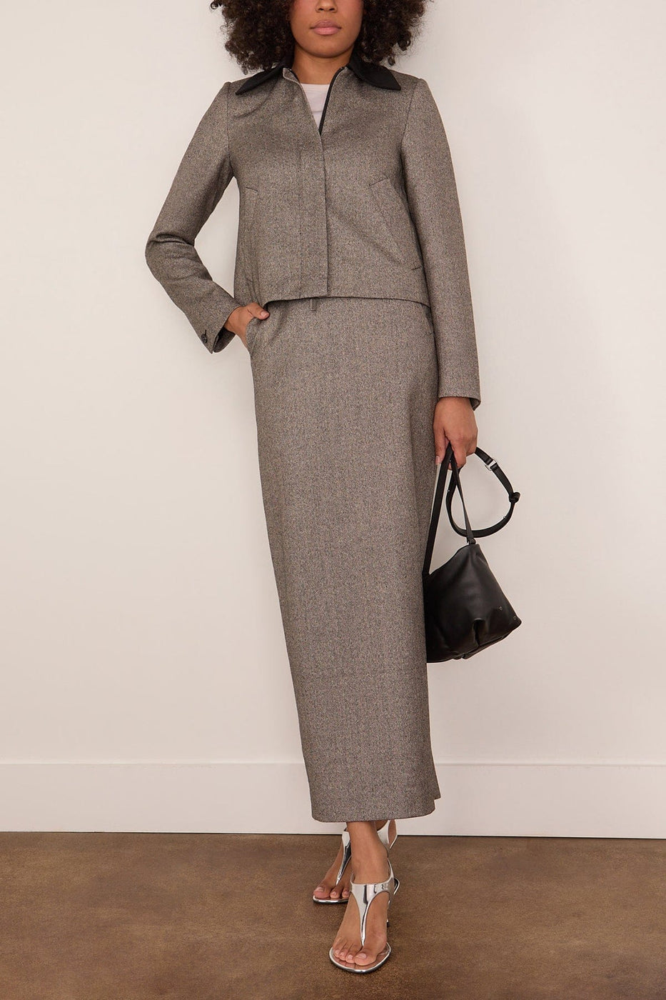 A.Emery Innes Skirt in Black/White