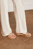 A.Emery Strappy Flat Sandals Morgan Sandal in Gold A.Emery Morgan Sandal in Gold