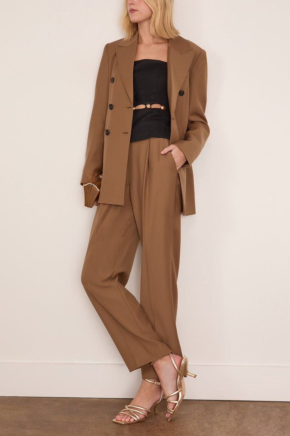 A.Emery Otto Pant in Camel