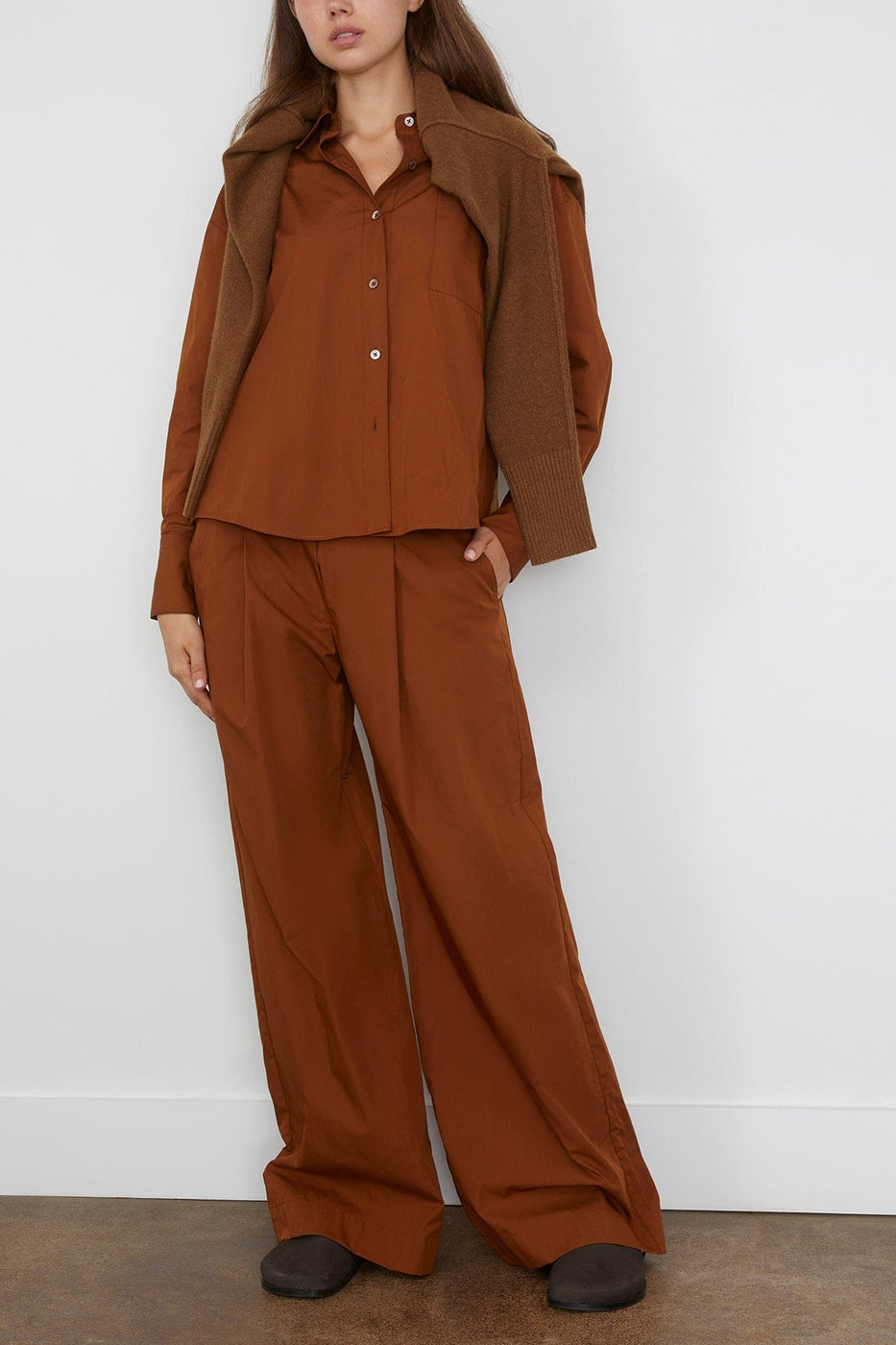 Arlo Mott Hudson Pull On Pants in Cinnamon