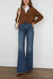 Arlo Mott Perry Boxy Cardigan in Cinnamon