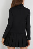 Arlo Mott Prince Long Sleeve Turtleneck in Black