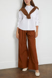 Arlo Mott Watts Side Button Shirt in White