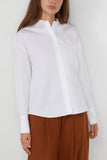 Arlo Mott Watts Side Button Shirt in White