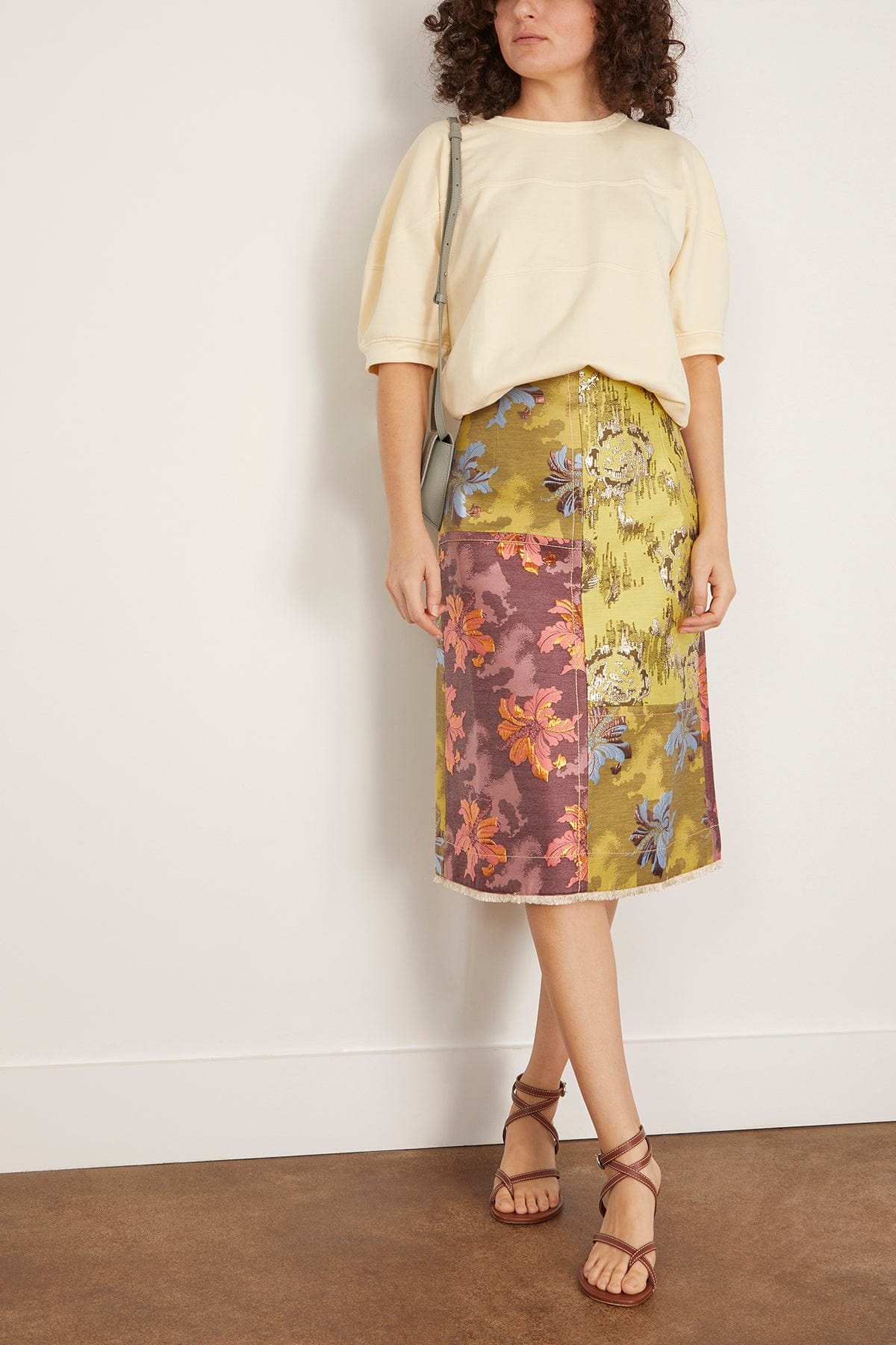 Alemais Adriana Jacquard Skirt in Multi