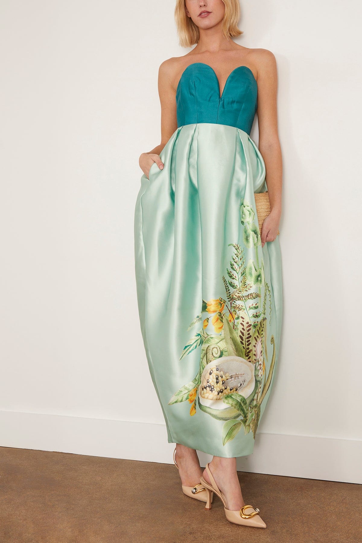 Alemais Anita Gown in Mint (TS) Hampden Clothing Alemais Anita Gown in Mint (TS) Hampden Clothing