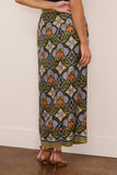 Alemais Cece Spliced Silk Skirt in Multi