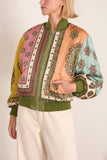 Alemais Contina Bomber Jacket in Multi