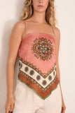 Alemais Contina Scarf Top in Multi