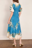 Alemais Luda Midi Dress in Blue