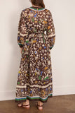 Alemais Maroc Midi Dress in Multi