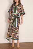 Alemais Maroc Relaxed Shirt in Multi