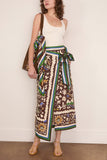 Alemais Maroc Wrapped Skirt in Multi