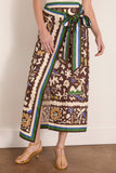 Alemais Maroc Wrapped Skirt in Multi