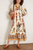 Alemais Mercado Midi Dress in Multi
