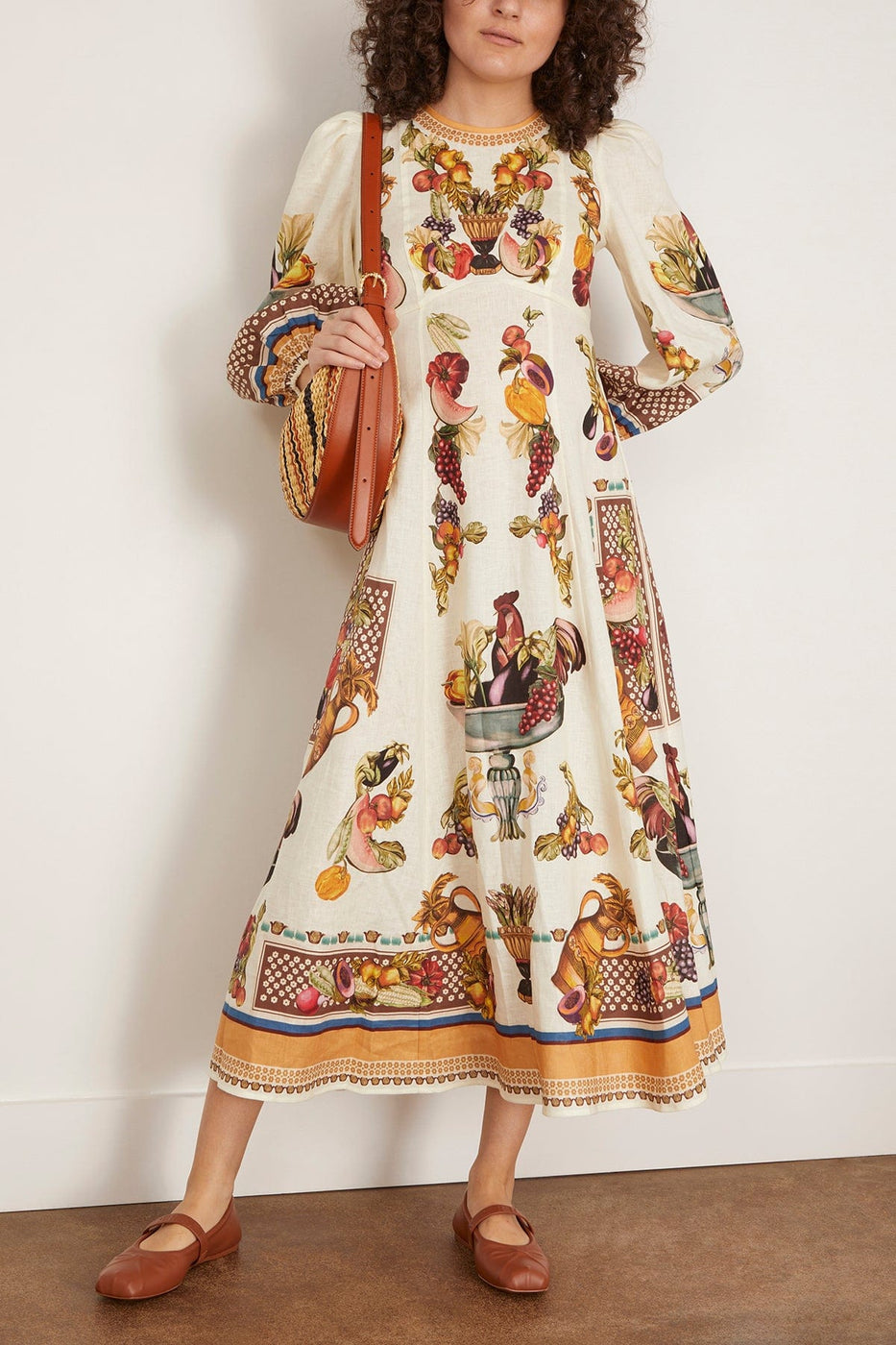 Alemais Mercado Midi Dress in Multi
