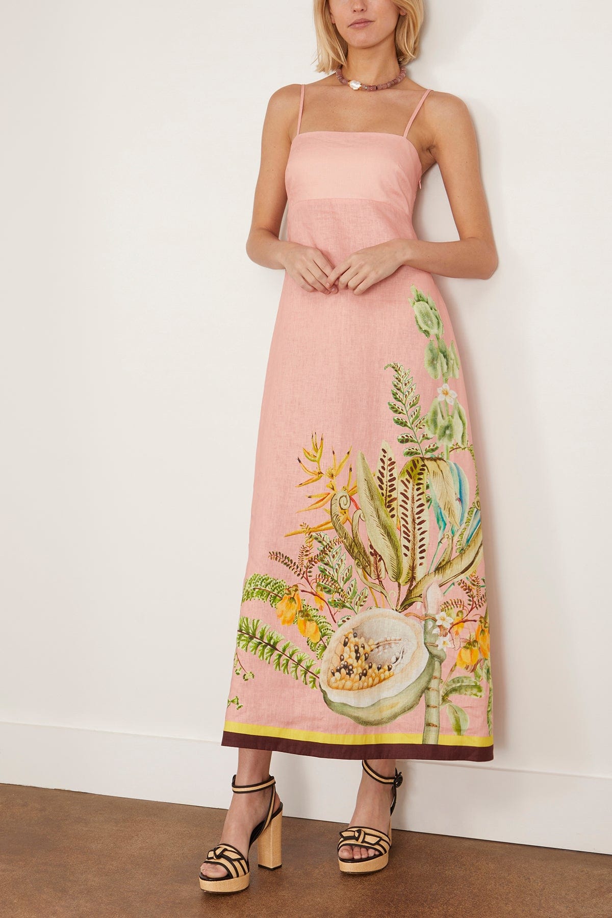 Alemais Papaya Sundress in Pink (TS) Hampden Clothing Alemais Papaya Sundress in Pink (TS) Hampden Clothing