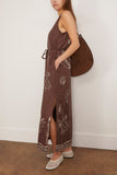 Alemais Casual Dresses Sammy Midi Dress in Chocolate (TS) Alemais Sammy Midi Dress in Chocolate (TS)