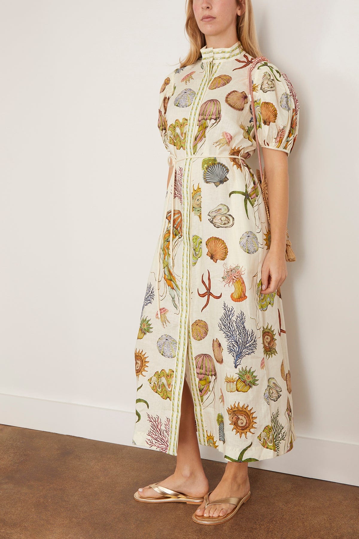 alemais sea shirt dress Alemais Under The Sea Shirtdress Ivory Size 8 Passion