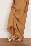 Alexandre Birman Maxi Clarita Flare 75 Sandal in Golden