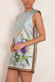 Alemais Alfie Mini Dress in Ice Blue