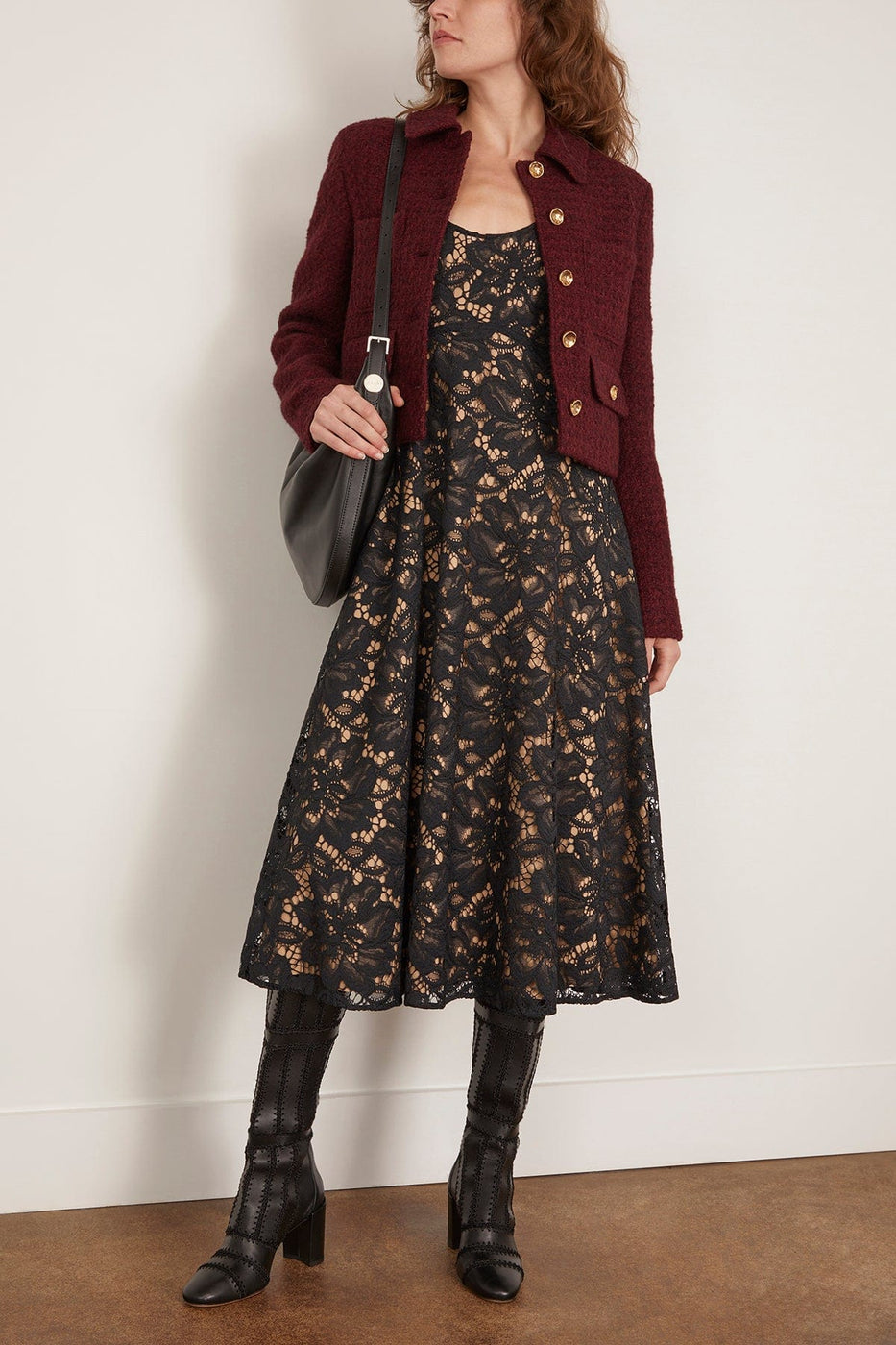 Altuzarra Astley Jacket in Grenache