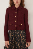 Altuzarra Astley Jacket in Grenache