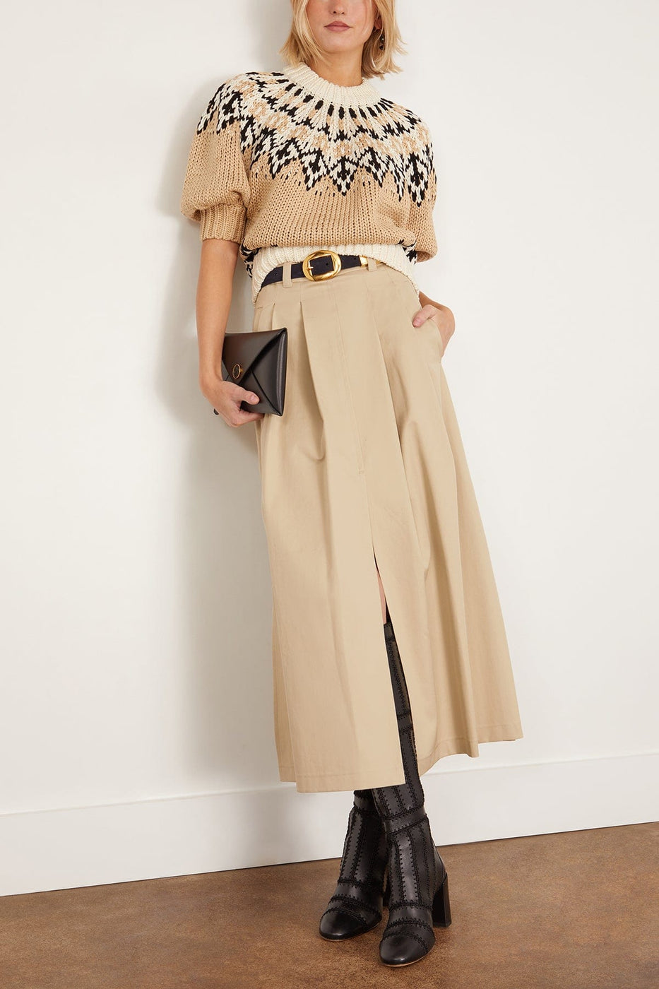 Altuzarra Skirts Mack Skirt in Sapling Altuzarra Mack Skirt in Sapling