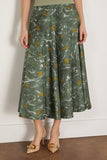 Altuzarra Skirts Varda Skirt in Monstera Marbled Floral Altuzarra Varda Skirt in Monstera Marbled Floral