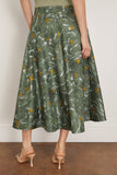 Altuzarra Skirts Varda Skirt in Monstera Marbled Floral Altuzarra Varda Skirt in Monstera Marbled Floral