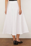 Altuzarra Skirts Varda Skirt in Optic White Altuzarra Varda Skirt in Optic White