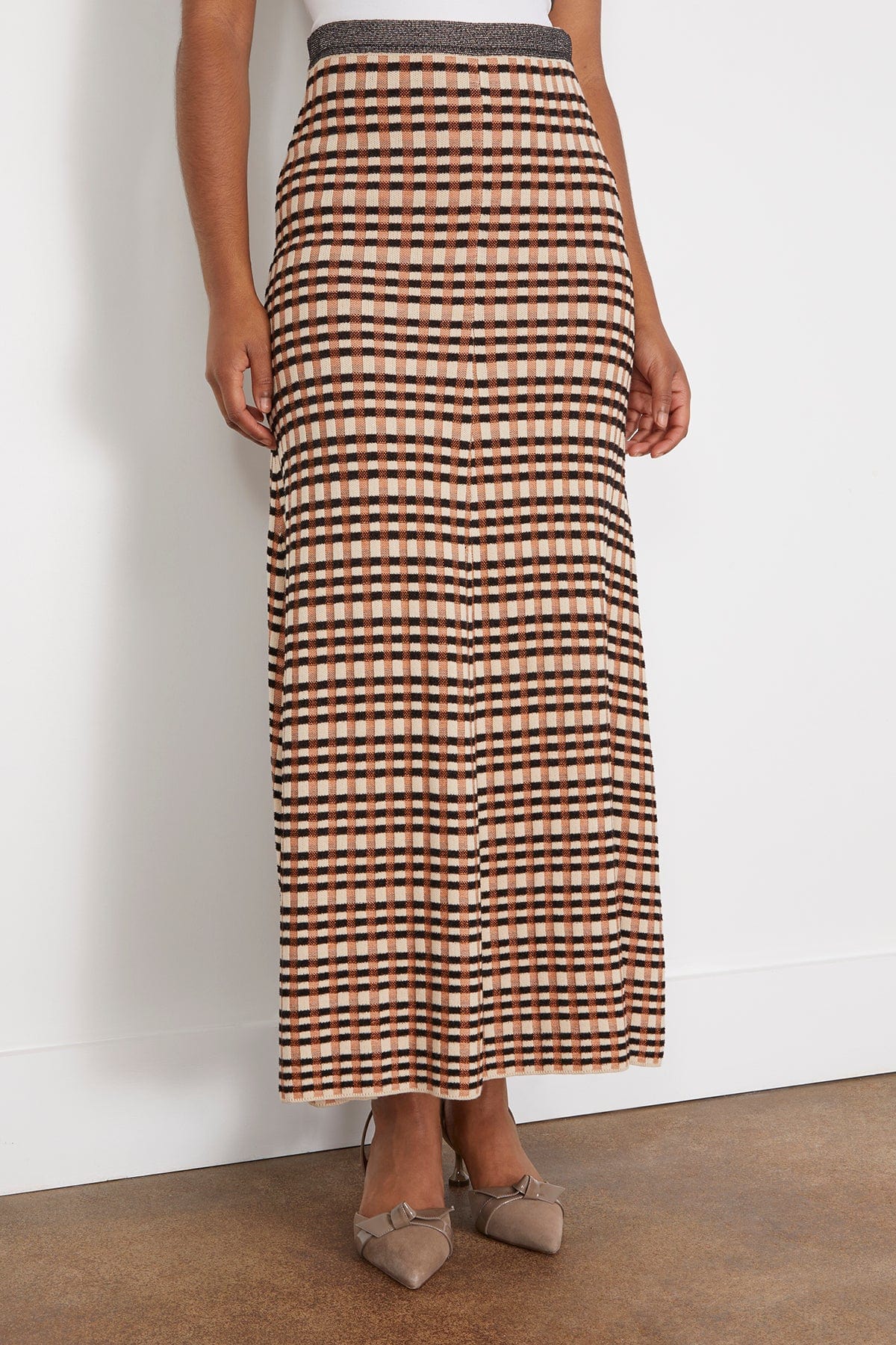 Ulla Johnson Skirts Amal Skirt in Track Tierra Ulla Johnson Amal Skirt in Track Tierra