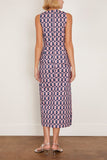 Amir Taghi Danielle Dress in Pink/Dark Navy